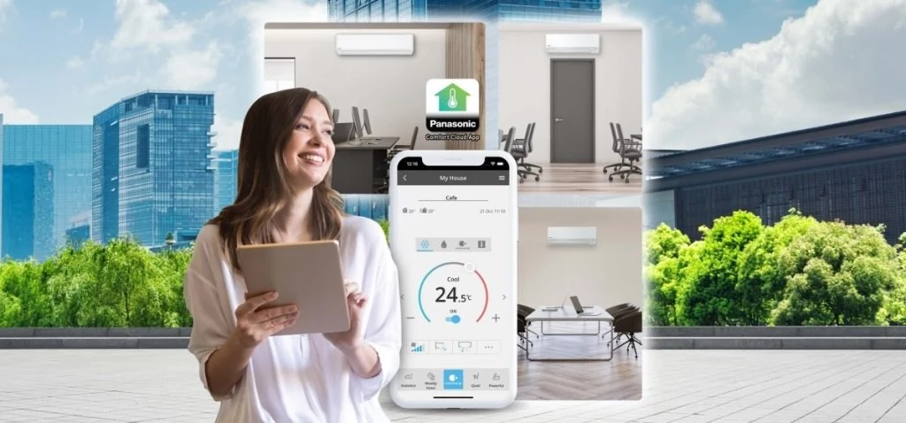 Pengguna aplikasi kontrol AC pada lingkungan rumah
